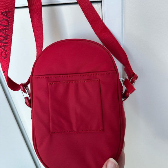 Lululemon Red Crossbody Pouch with Maple Leaf Emboss - Picture 10 of 13